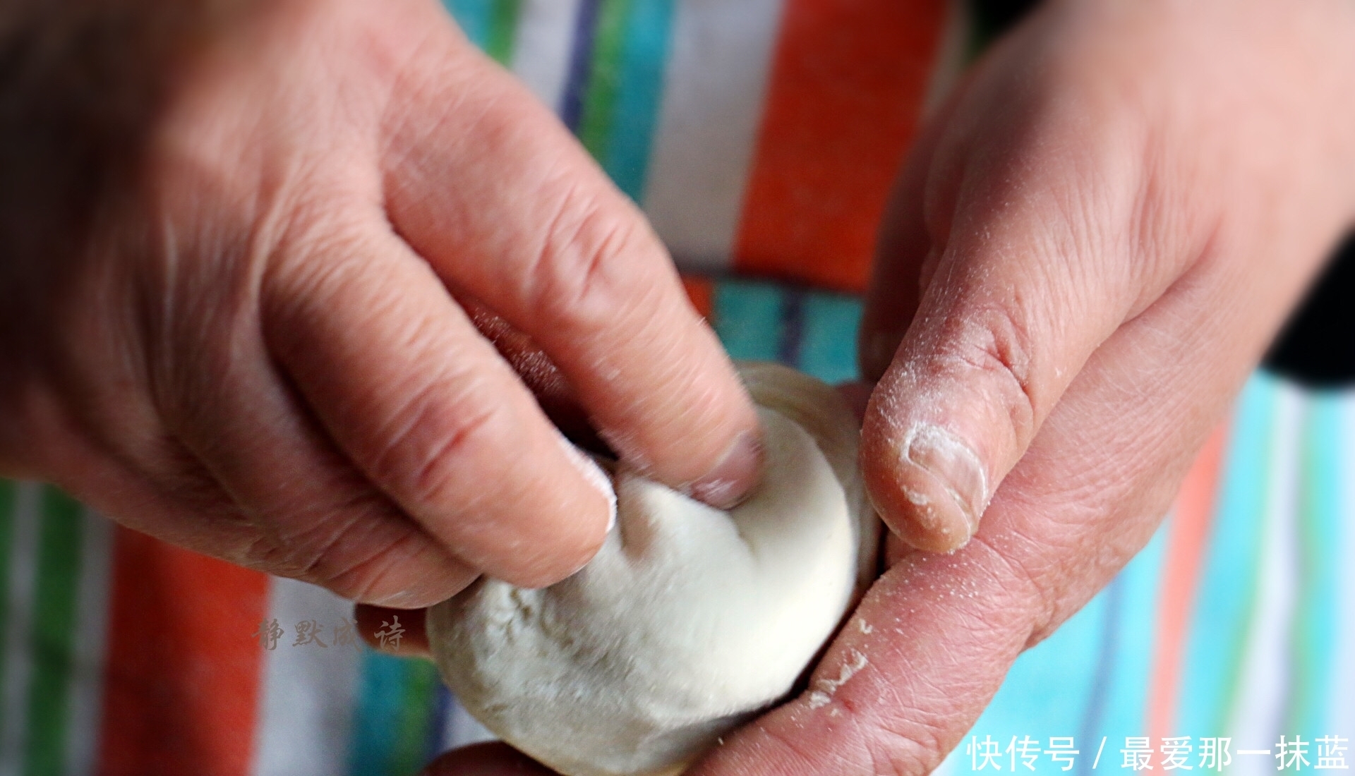 豆沙|老妈做的豆沙发面饼，暄软养胃，香甜可口，孩子特别喜欢吃