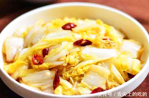 白菜|醋溜白菜,还在按部就班的慢慢往锅里添加调料吗?其实这样做更好