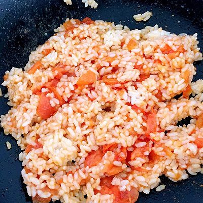  鸡蛋|西红柿炒米饭鸡蛋卷