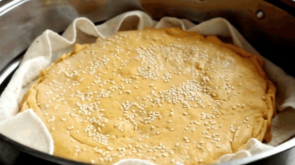 肉夹馍|这种南瓜千层饼,在家就能做,口感独特,馅料丰富,比肉夹馍还香