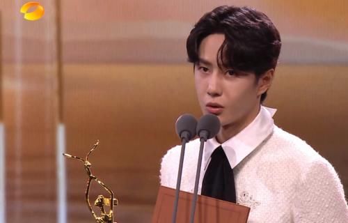 同台|金鹰奖赵丽颖王一博公主王子同台领奖,宋茜清票后名次升至第二名,遗憾落败