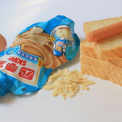  四季宝花生|花生酱火腿吐司卷