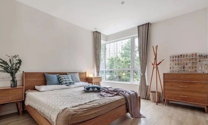 全屋|100平米、日式风,全屋温馨自在,还有一种摩登的美感