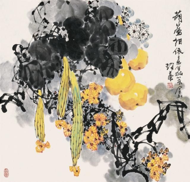 一草一木|赵占东的写意世界一花一鸟皆有情一草一木皆成风景