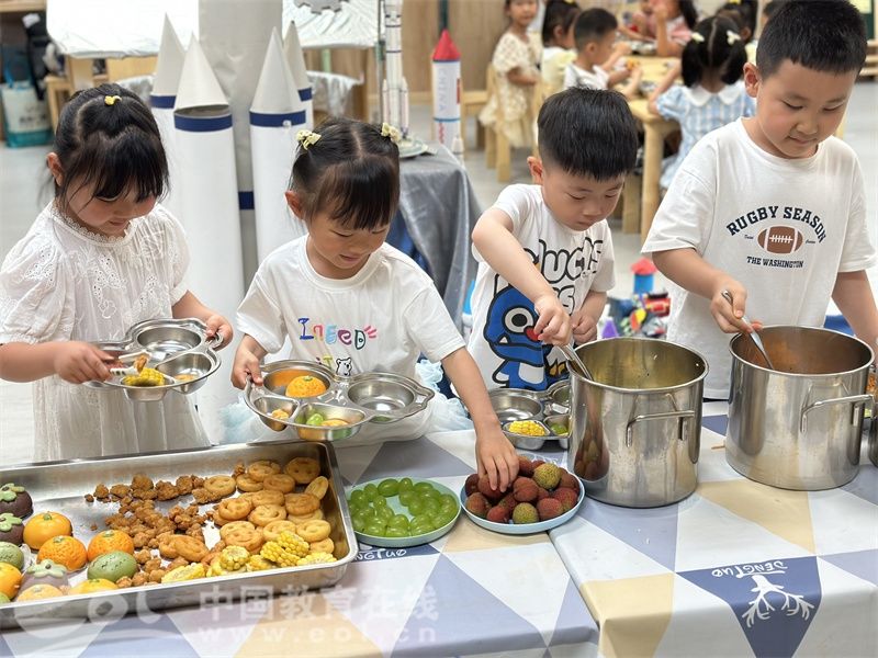 六月的开场白 满载童趣和爱 京都幼举行六一儿童节活动
