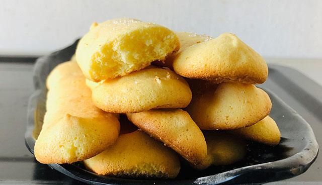 酥松|简单又美味的小零食,鞋底糕,酥松细腻,奶味浓郁,好吃无添加