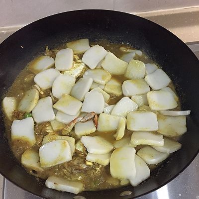  炒年糕|咖喱蟹炒年糕