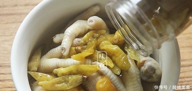 泡椒|想吃泡椒凤爪不用买,一分钟教你在家动手做,美味爽口,吃得放心