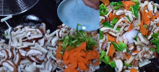 鲜炒双菇的做法|教你一道鲜炒双菇的家常做法,别致美味鲜香嫩滑,实在太好吃了