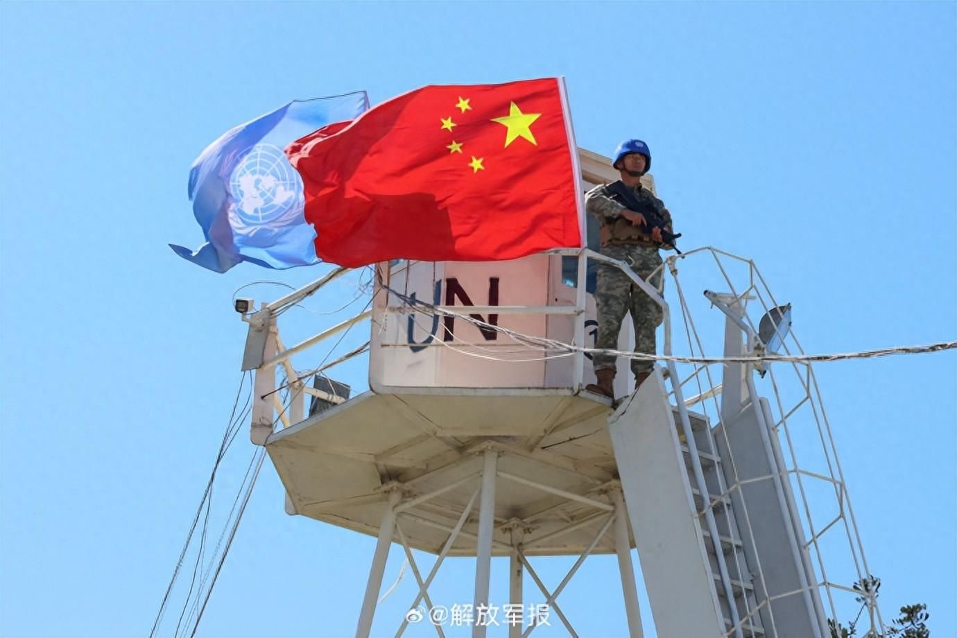 履职百日！中国蓝盔高标准完成各项任务