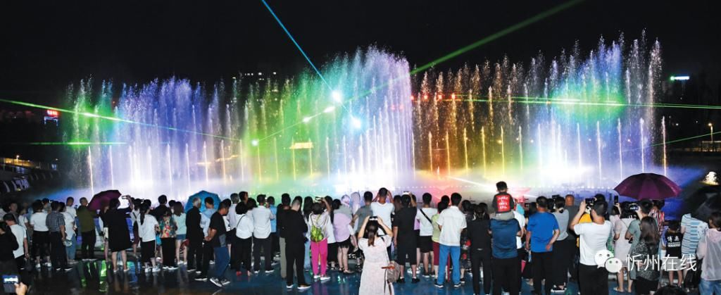  越来越|忻州：今年夏天最美夜景！遗山公园惊艳亮相！忻州越来越好！