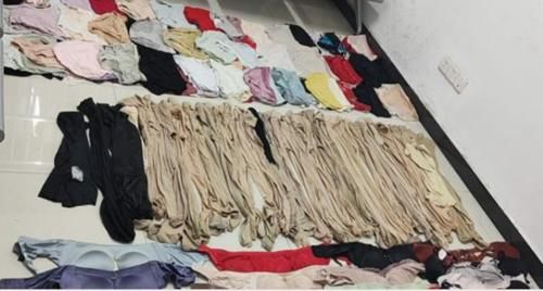  男子|男子2年偷200件内衣收藏，称“控制不住想偷，没事拿出来闻一闻”