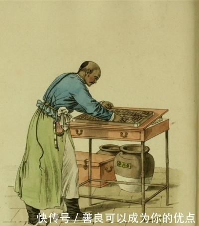 画册|英国老画册上的清朝，反映嘉庆年间中国人形象，官员样子很传神