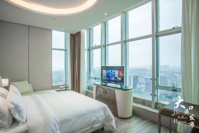  俯瞰|360°俯瞰九宫庙商圈！大渡口这家酒店给你轻奢感受、云端体验