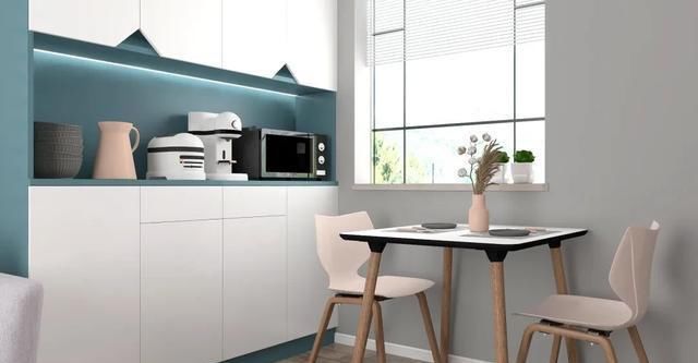  拥有|1㎡小餐厅不配拥有餐桌？别傻了，我连餐边柜都能塞下