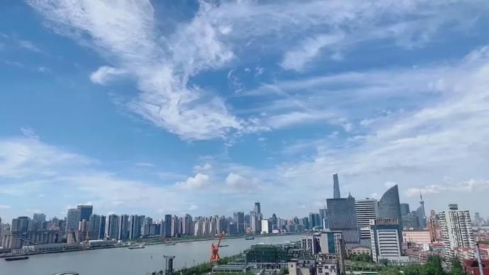 份魔|【探索】今日份魔都的蓝天白云,你心动了吗?