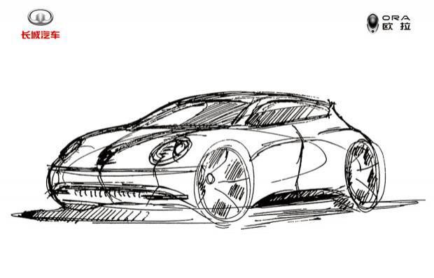 首发|7月24日首发 长城欧拉“ES11”设计手稿