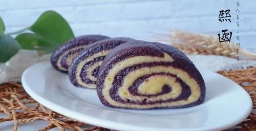  面粉150克|双色杂粮馒头，不沾笼屉，不用二次发酵，浓浓紫米清香，营养好吃