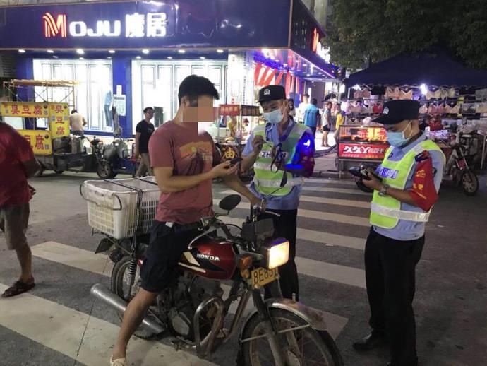 整治|“摩电整治”放大招，江高镇2名村民交通违法被扣分红