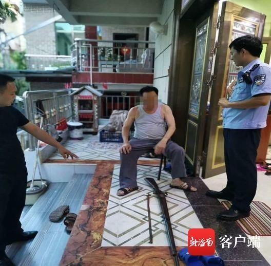 刑拘|因琐事持枪威胁他人 三亚一男子被刑拘