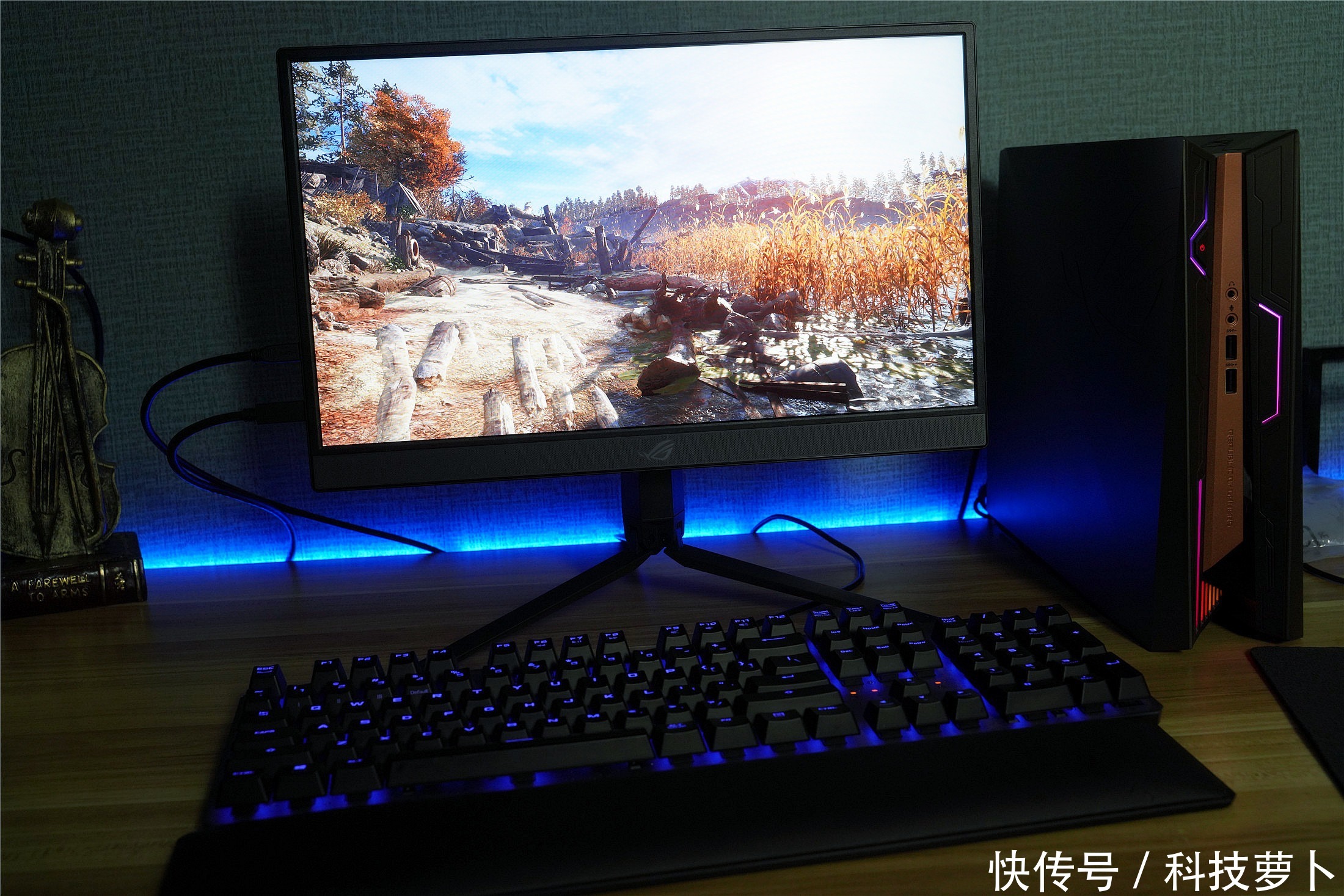 全球|全球首款240Hz+3ms电竞便携显示器,ROG XG17AHP评测