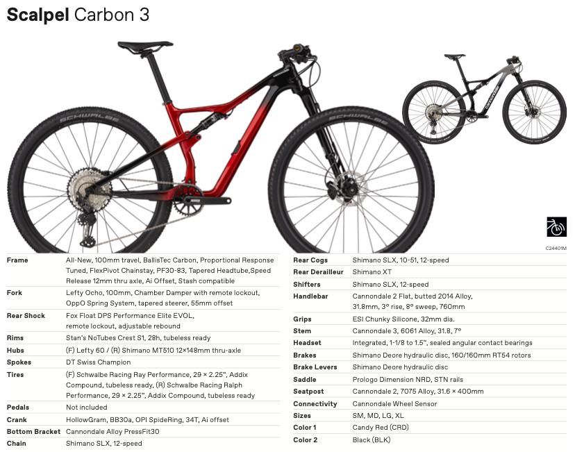  Hi|超详细测评！！全新一代Cannondale Scalpel Hi-Mod
