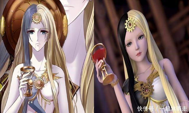 差别|叶罗丽同为在一起喝酒，动画与漫画差别大，女神品酒的样子很美