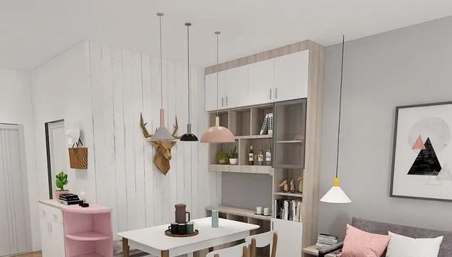  拥有|1㎡小餐厅不配拥有餐桌？别傻了，我连餐边柜都能塞下