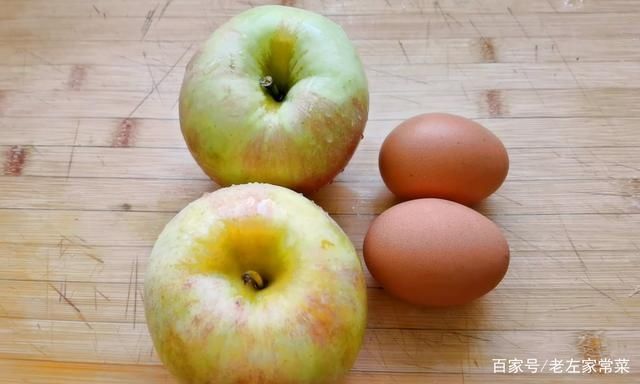 好吃|教你苹果新吃法,加一碗面粉,蓬松暄软,果香十足,比面包还好吃