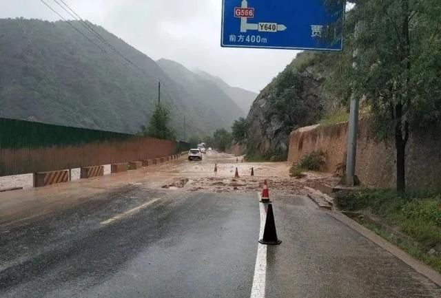  暴雨|受连续暴雨天气影响，天水多条道路通行受阻