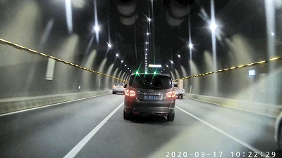 违法地点|全罚了！隧道实线变道，这9辆车被拍！