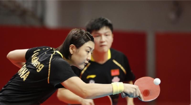  互打|许昕/孙颖莎混双夺冠互打满分，“叔侄组合”第三次合作夺冠