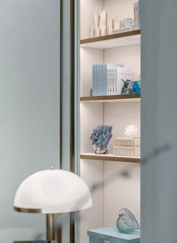  蓝色|96㎡蒂芙尼蓝中式住宅，时尚与美学的惊鸿一瞥！