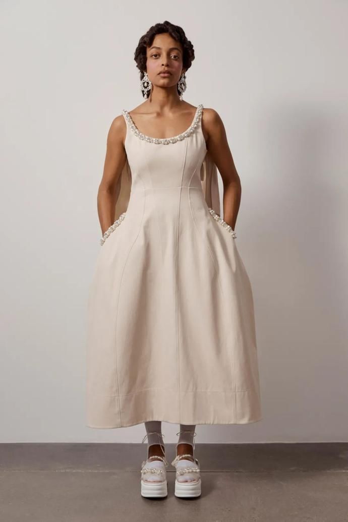 宫廷|老阿姨的少女心!Simone Rocha2021春夏系列发布(巴洛克宫廷复古)