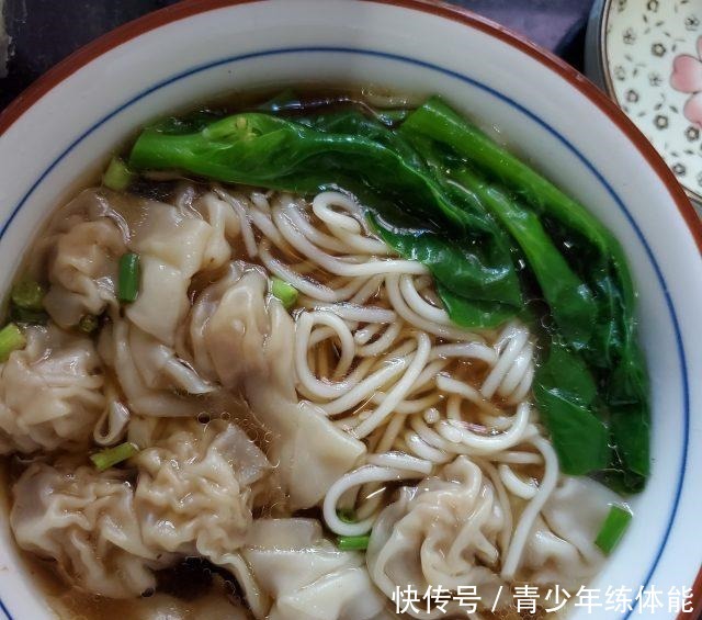 云吞面|云吞面，开启元气满满的一天