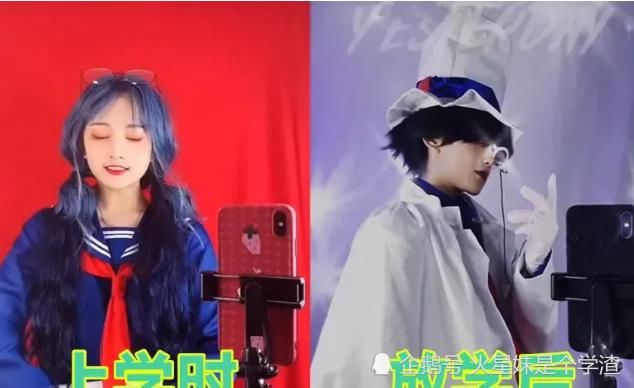  太飒|女生上学时VS放学后，差距过于明显，看到最后：这也太飒了吧！