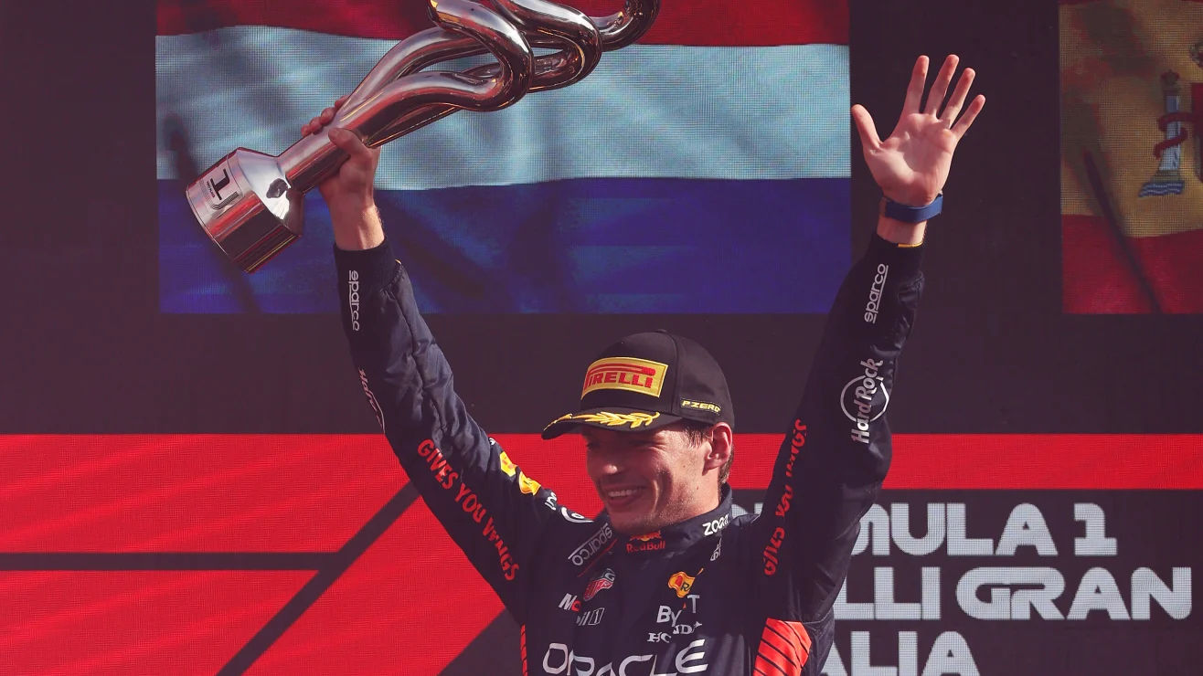F1意大利大奖赛：维斯塔潘夺冠创纪录