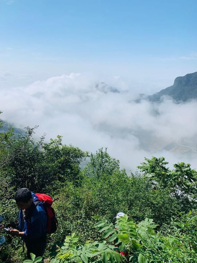  紫霞|郑州驴友团徒步紫霞关，偶遇南太行夏季云海