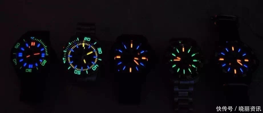 手表|【基础】手表夜光有多少种有何区别