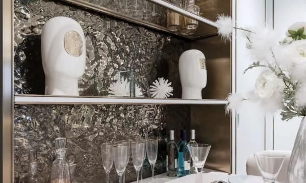  蓝色|96㎡蒂芙尼蓝中式住宅，时尚与美学的惊鸿一瞥！