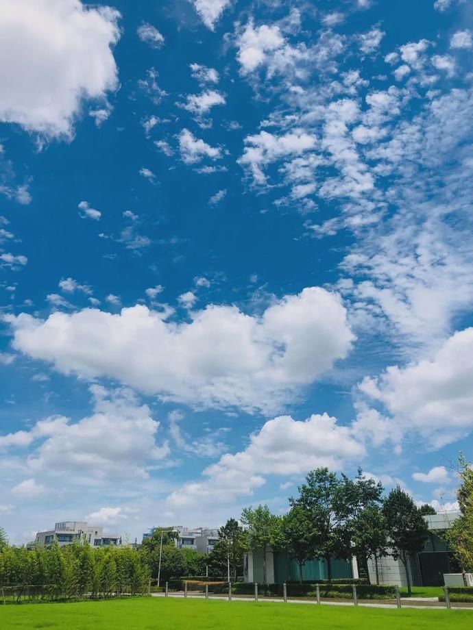 份魔|【探索】今日份魔都的蓝天白云,你心动了吗?