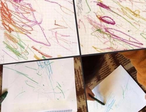  创作|孙俪放任孩子在家“涂鸦”，墙成为了他们的画板，邓超：这叫创作