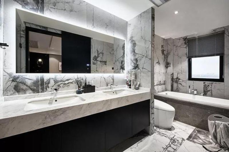 平米|现代风格三居室装修案例,124平米的房子装修多少钱?