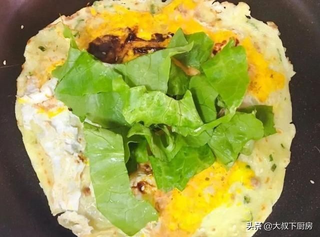 鸡蛋|早餐怎么选?大叔教你鸡蛋卷饼,鲜香味美,简单易做,非常好吃