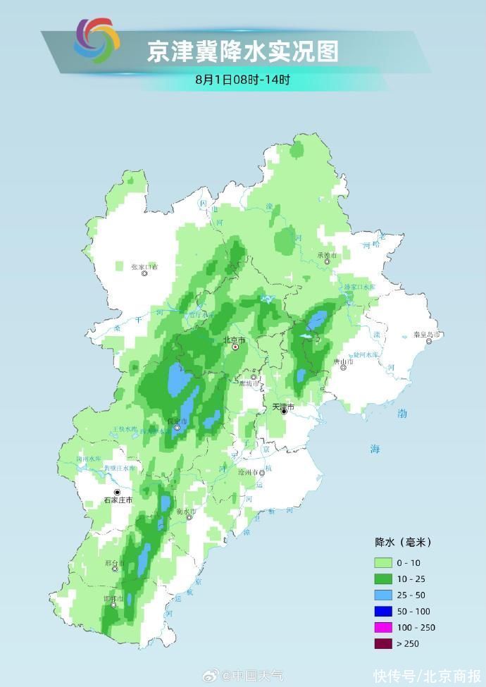 北京这次强降雨过程基本趋于尾声