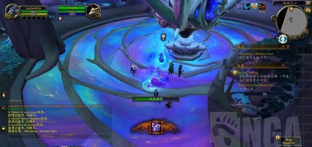  战神|魔兽世界前瞻：炽蓝仙野盟约战役 邦桑迪的老大和月夜战神的诅咒