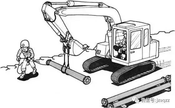  施工|【施工安全】卡通漫画，挖机施工避免这11个常见事故!