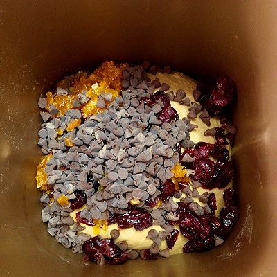 蔓越|巧克力蔓越莓软欧包