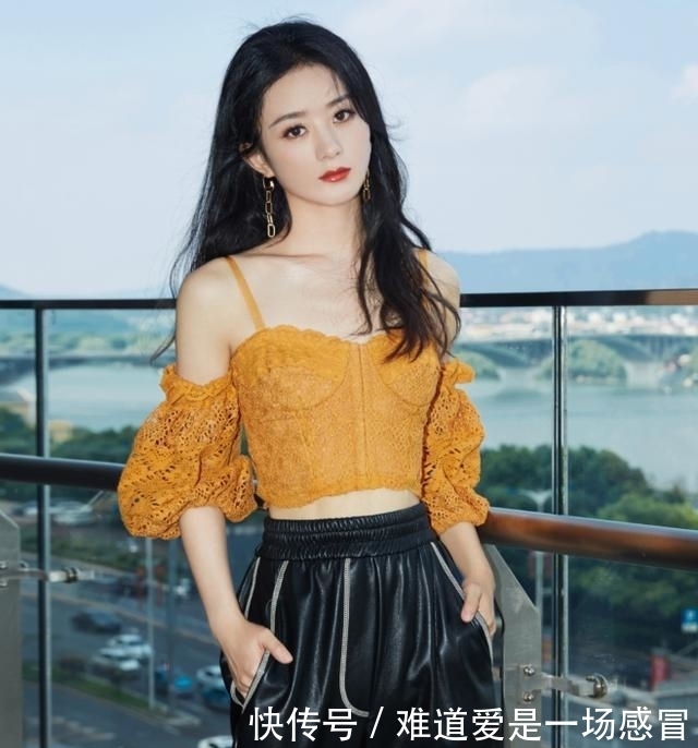 天际|赵丽颖中餐厅发布会路透曝光,和杨紫用同一个造型师,却美出天际