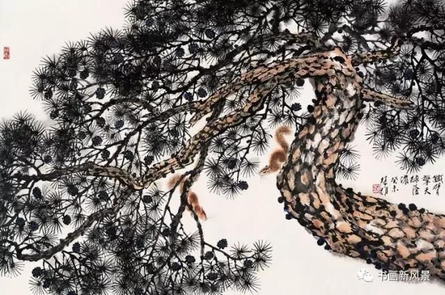  松鼠|看他画的小松鼠，绝对是一种享受！